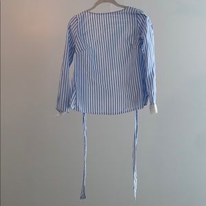 Stripped open back top